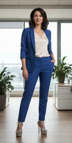 Women's CIRKUS Silver Platform Stiletto Heels Size 7M