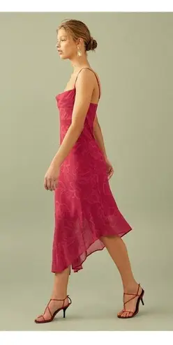 C/MEO COLLECTIVE Cmeo Collective On and Off Midi Dress ROSE