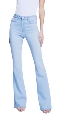 L'Agence L’Agence Marty Flare Jeans in Aster