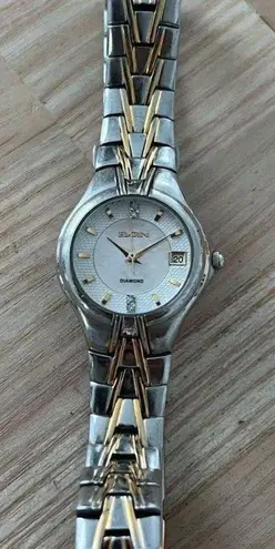 Elgin Diamonds Vintage Ladies Watch Two