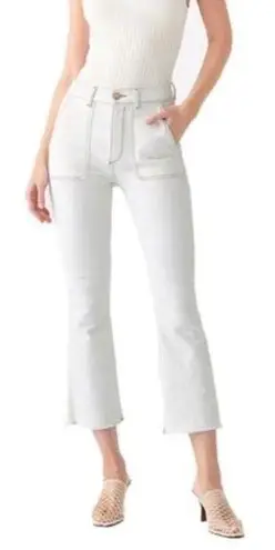 DL 1961 Bridget Instasculpt High-Rise Crop Boot Jeans Size 24