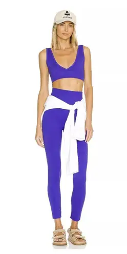 We Wore What , NEW Seamless Leggins large purple