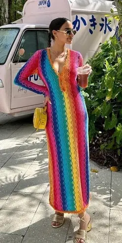 Alexis  - SOLEI DRESS - RIO Size Large Rainbow