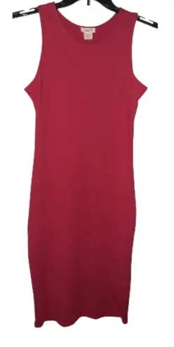 Yelete Sleeveless Red Dress Size Large NWT