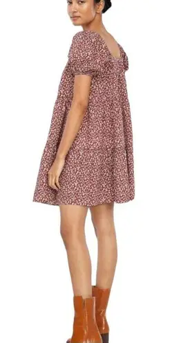 Lacausa NEW Playa Mini Dress Cocoa Magic Mushroom Size Medium Anthropologie