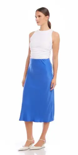 Fifteen Twenty Blue MIDI Skirt