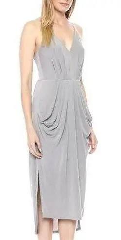 BCBGeneration  Gray Spaghetti Strap  Dress Sz Xsmall