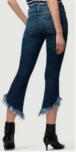 frame denim  Le crop Mini Boot Fringe Scallop Hem Jeans, NEW w/out tags Size 28