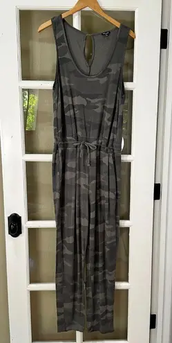 Splendid Camo Knit Jumpsuit Onesie Pantsuit - large
