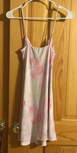 Berksha Bershka Sz S Gorgeous Pastel Watercolor Floral Dress Sleeveless