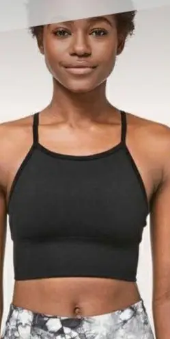 Lululemon  Ebb To Street Bra Long Line Black