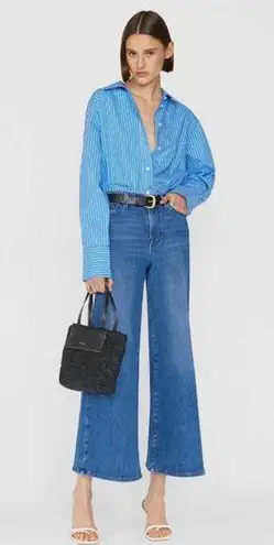 frame denim Frame Le Palazzo Crop Jeans Temple