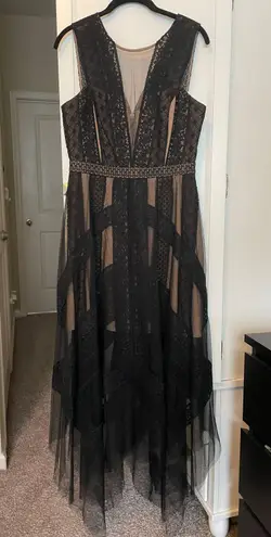 BCBGMAXAZRIA Black Formal Dress