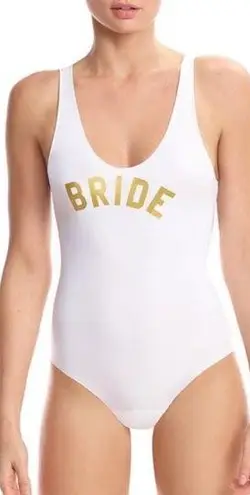 Commando NWT  Bride Bodysuit in White and Gold