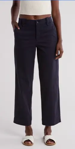Faherty ‘Coastline Ankle Organic Cotton Blend Chino Pants’ in Navy size 6 Blue