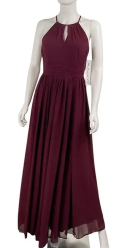 Bill Levkoff NWT! Bill Levkoff Julia Keyhole Neck Chiffon A-Line Gown Size: 4