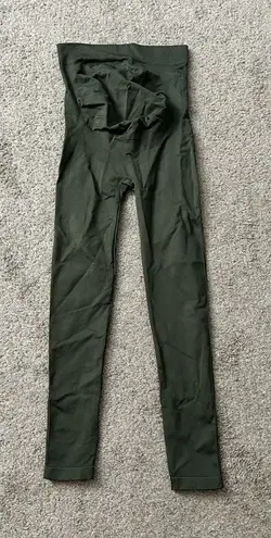 Blanqi Everyday Maternity Belly Support Leggings GREEN size Small