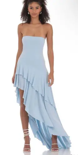 Lucy in the Sky Strapless Maxi dress