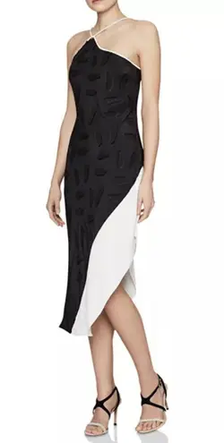 Reiss Loren Color-Block Dress
