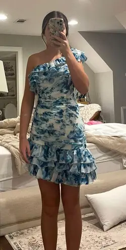 Glits And Gowns Homecoming Dress Blue Size 2