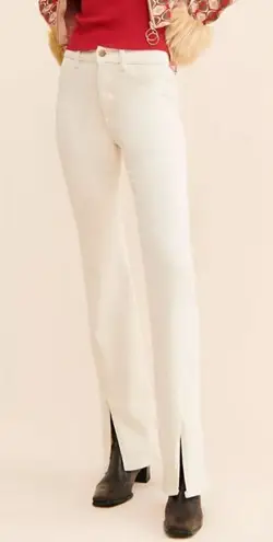 DL1961 Boot Cut High Rise Jeans Womens Size 27 Cream NEW