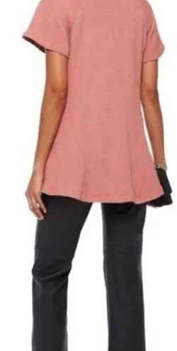 REBECCA VALLANCE Castella Raglan Top Desert Rose Pink Size 6