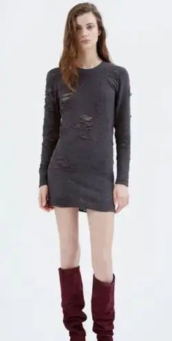 IRO distressed mini dress NWT