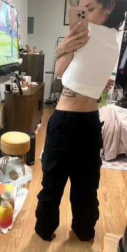 Rumored Cargo Pants Black