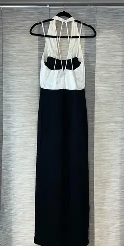 Adorable Vintage Ever Beauty Formal Halter Pantsuit! Black Size 10