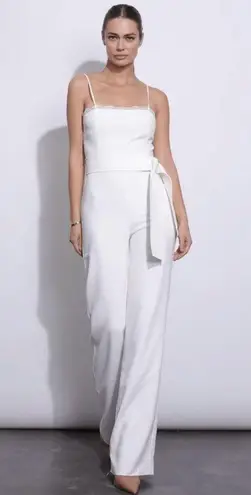 Karina Grimaldi Francesca Jumpsuit Ice Womens Size Large