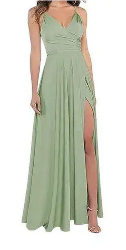 Bridesmaid Sage Green V