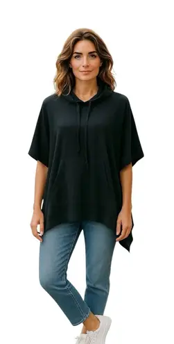 J.Jill Pure Jill Poncho Black Size M/L Size L