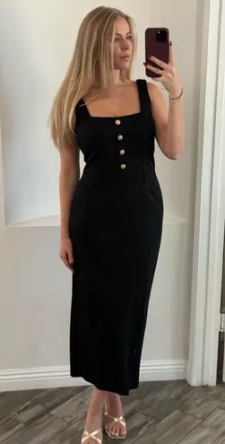 Karen Millen black midi dress