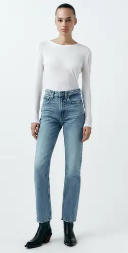 ZARA trf straight leg jeans