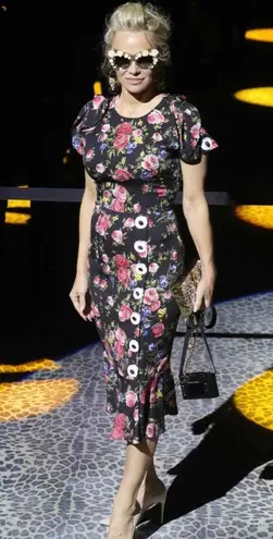 Dolce & Gabbana NWOT  rose print dress