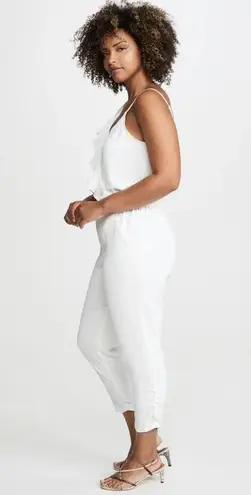 Parker NWT  Addison Revolve Asymmetrical Jumpsuit in White, New w/Tag Retail $278