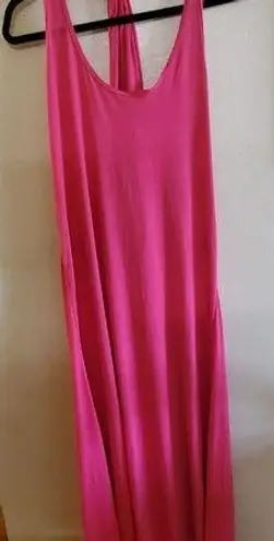 Rocawear pink Large long maxi dress
