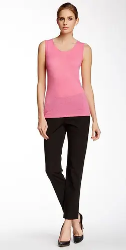 NWT $278 8 Womens Lafayette 148 New York Slacks Pants Black Office Work Reed