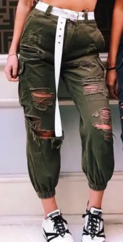 Carmar Denim WORN ONCE  Cargo Pants