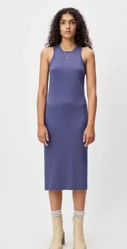 The Cove NEW Size 2 / M Medium John Elliott Supima Racerback Midi Dress in Blue