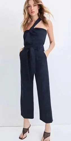 Veronica Beard NWT Belinda Ink One-Shoulder Jacquard Top