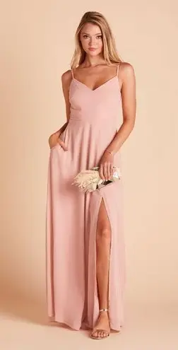 Birdy Grey NWT DEVIN CONVERTIBLE DRESSCHIFFON DUSTY ROSE Size Small