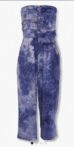 Justify Strapless Tie dye Jumpsuit