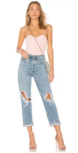 by the way. Faux Suede Bodysuit 