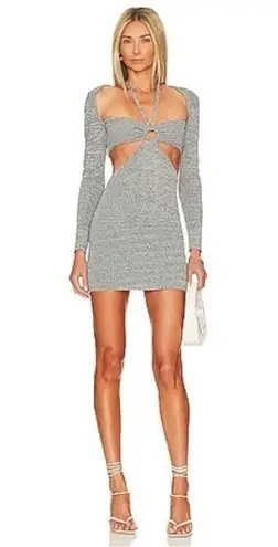 Solid & Striped The Tilly Dress Ribbed Cut-Out Bodycon NWT Size Medium