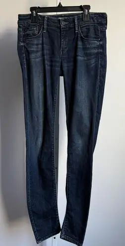 Mother size 26 a.k.a. goddess The Looker dark blue minimalist jeans