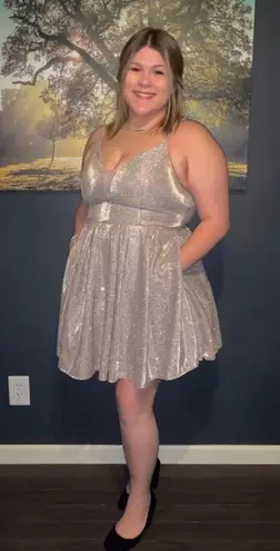 Macy s Rose gold formal dress Size 16 plus 46 54 Off Retail From haley