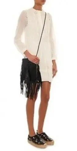 Saint Laurent Grunge floral-print leather lace-up espadrille sneaker size 36.5