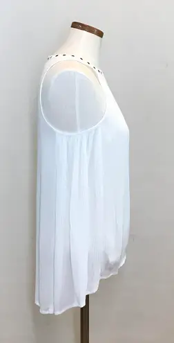 Mossimo Supply Co Mossimo Sleeveless Shirt with Grommets 