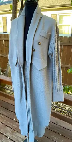 Women’s nice sweater knit set 🌷🌷 Gray Size XXL